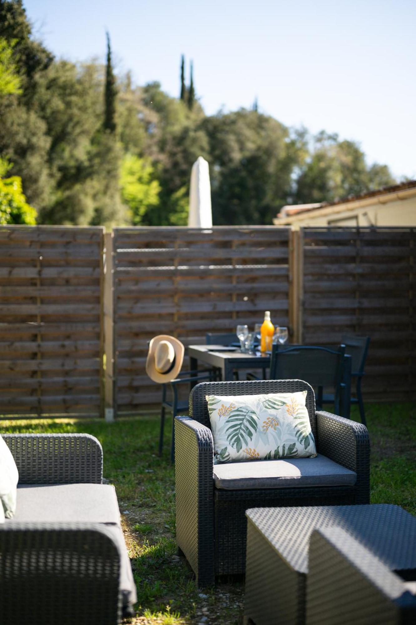 Cosy & Chill Appartements - 10 Min De La Mer - Jardin, Netflix, Terrasse, Fibre & Parking Cagnes-sur-Mer Exterior foto